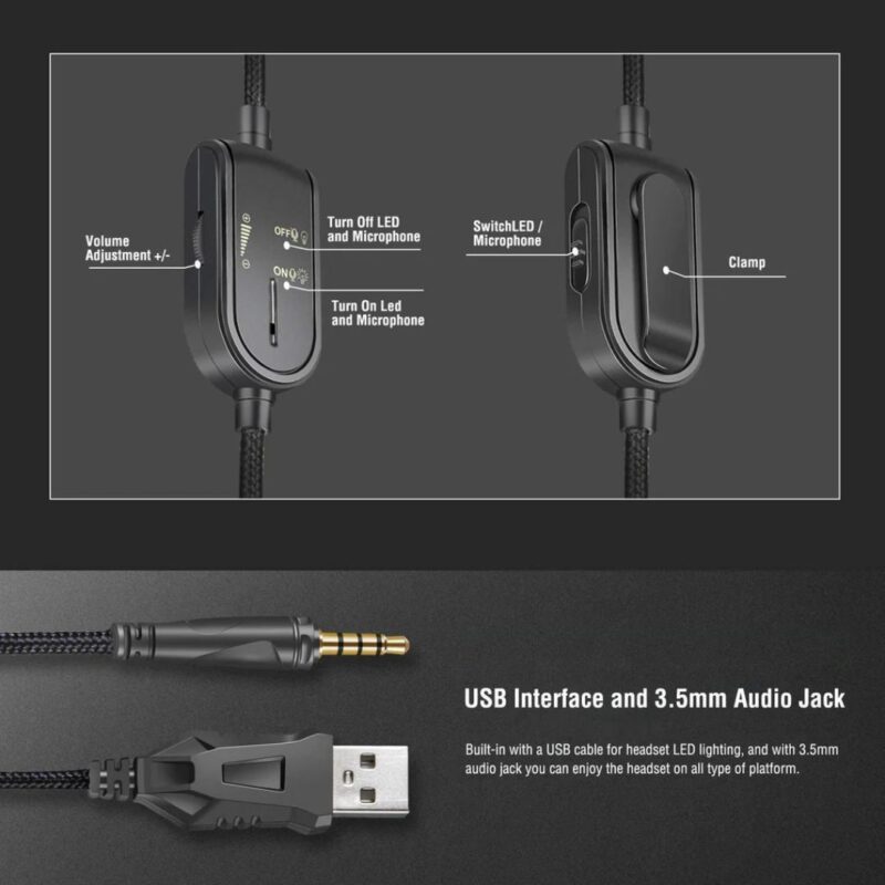 ONIKUMA K8 Gaming Headset - Image 4