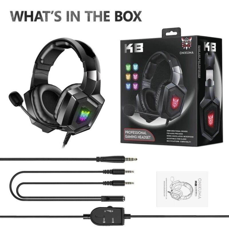 ONIKUMA K8 Gaming Headset - Image 5