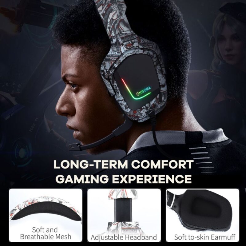 ONIKUMA K20 Gaming Headset - Image 3