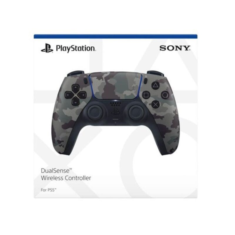 PS5 DualSense Wireless Controller – Grey Camouflage - Image 2