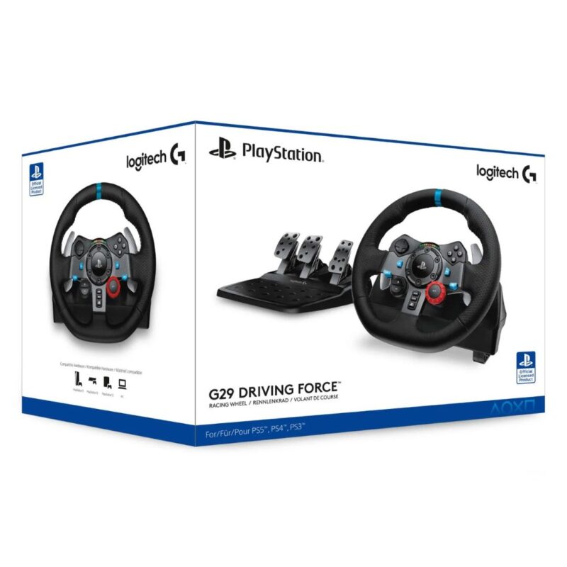 Logitech G29 Driving Force Racing Wheel & Pedals - Image 6