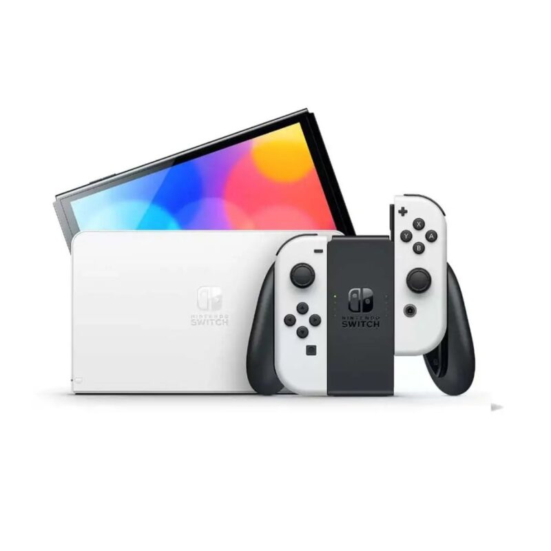 Nintendo Switch OLED (White) - Image 2
