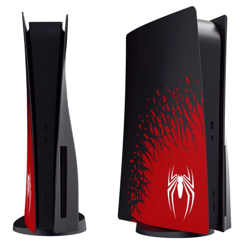 PS5 Slim Disk Edition Faceplate – Spider-Man Design