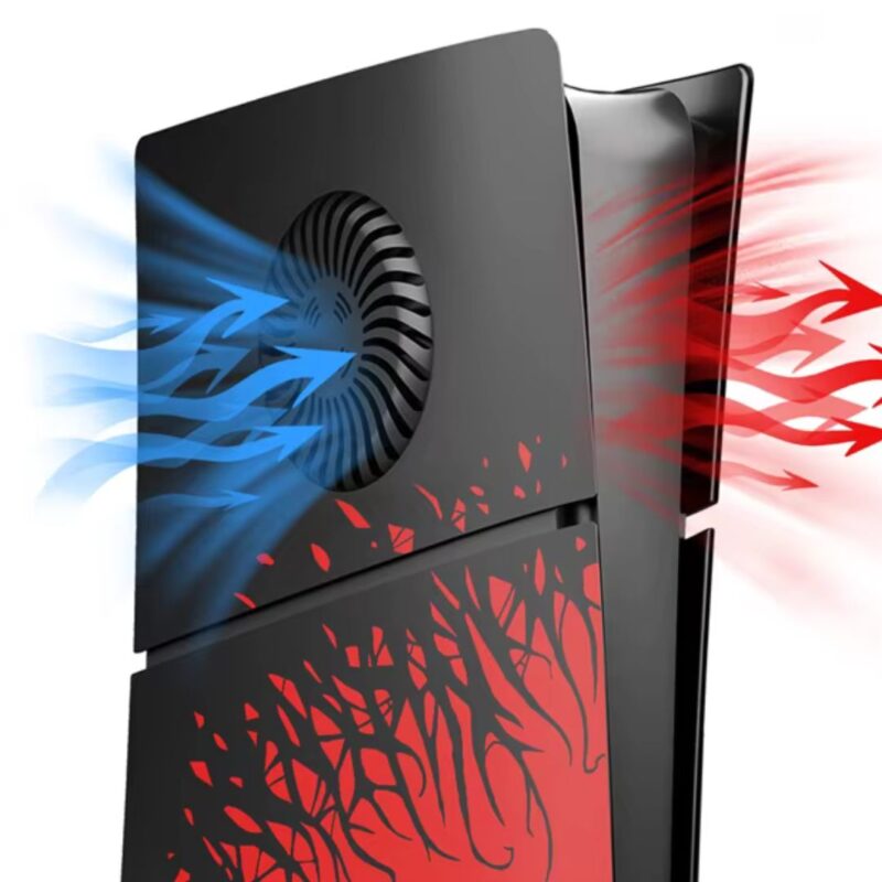 PS5 Slim Disk Edition Faceplate – Spider-Man Design - Image 2