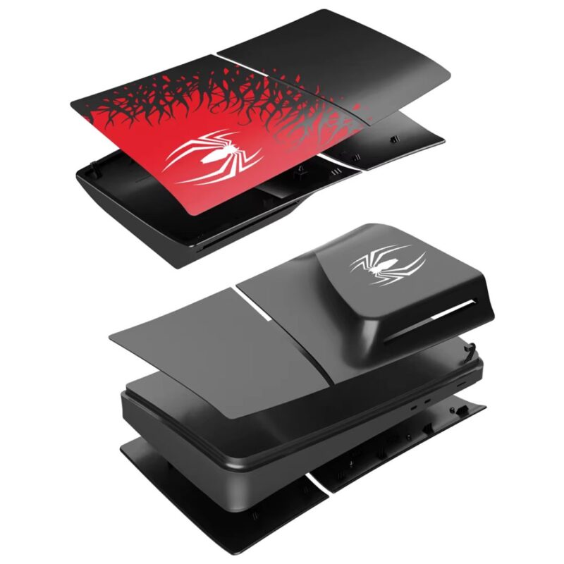 PS5 Slim Disk Edition Faceplate – Spider-Man Design - Image 3