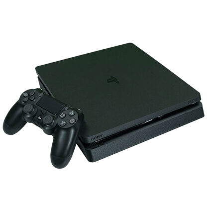 PS4 Slim (Chipped with 10 Games) + 1 Controller