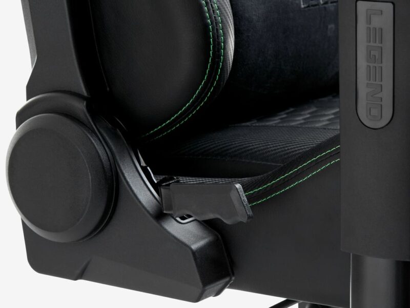 Gaming Chair TYPE Z – RAZER EDITION™ by LEGEND (Black/Green) - Image 6