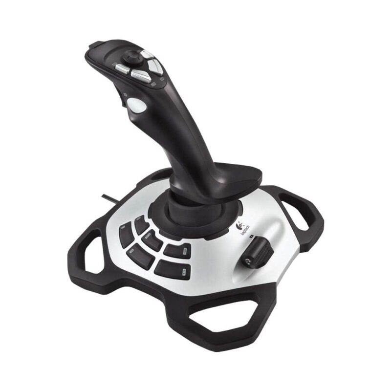 Logitech Extreme 3D Pro Precision Flightstick – USB Joystick for PC Gaming