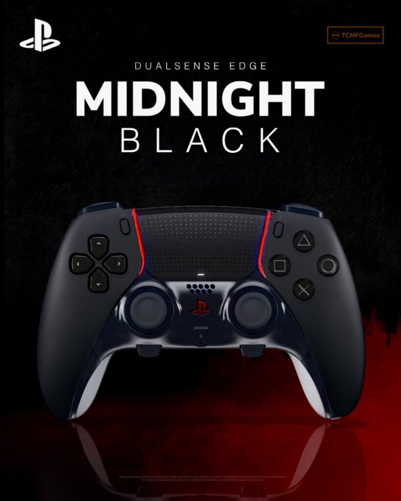 PS5 DualSense Edge Midnight Black e