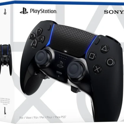 Sony PS5 DualSense Edge Wireless Controller – Midnight Black (Customizable Pro Pad for PS5)