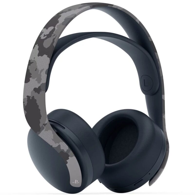 Sony Pulse 3D Wireless Headset – Gray Camouflage Edition (PS5/PS4/PC Compatible) - Image 2