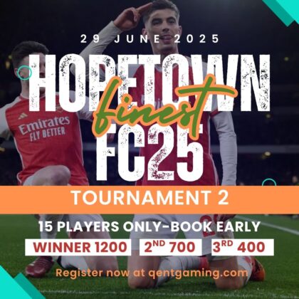 Hopetown Finest FC25 Tournament 2 Ticket