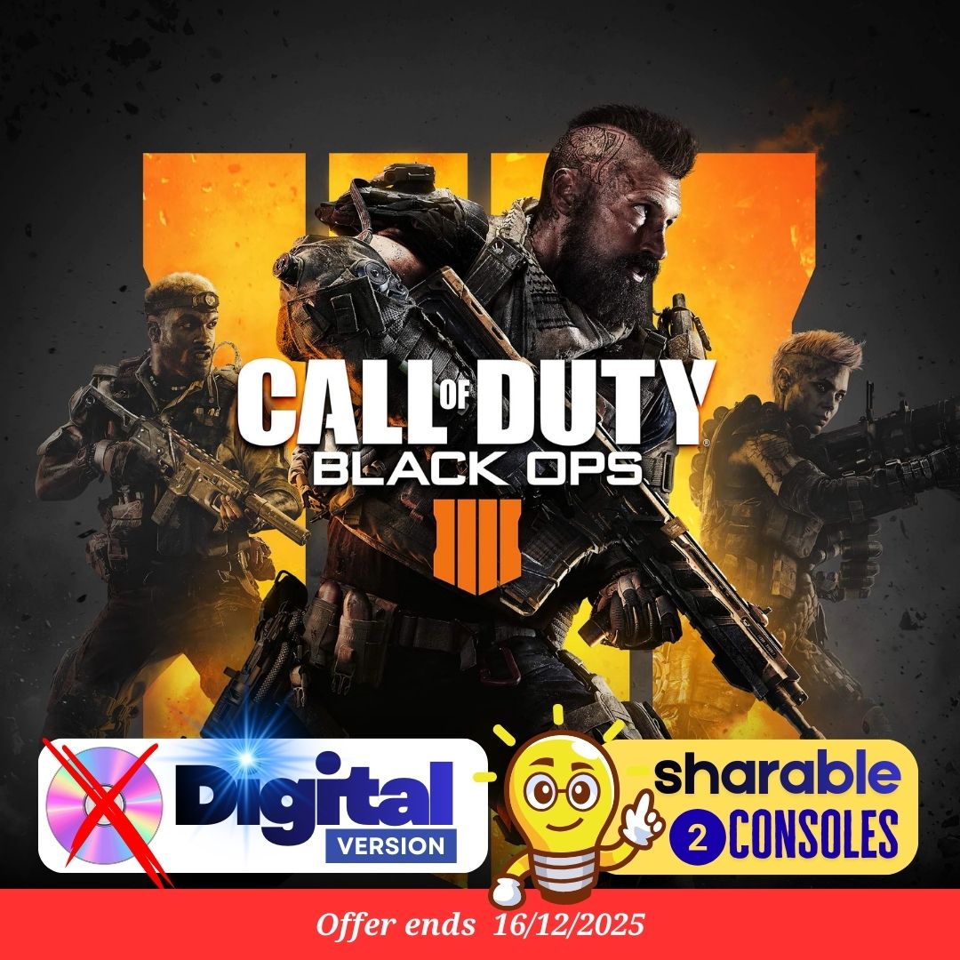 Call of Duty: Black Ops 4 (PS4) – Digital Game Account
