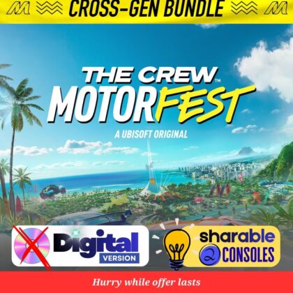 The Crew Motorfest Cross-Gen Bundle (PS4 & PS5) – Digital Game Account