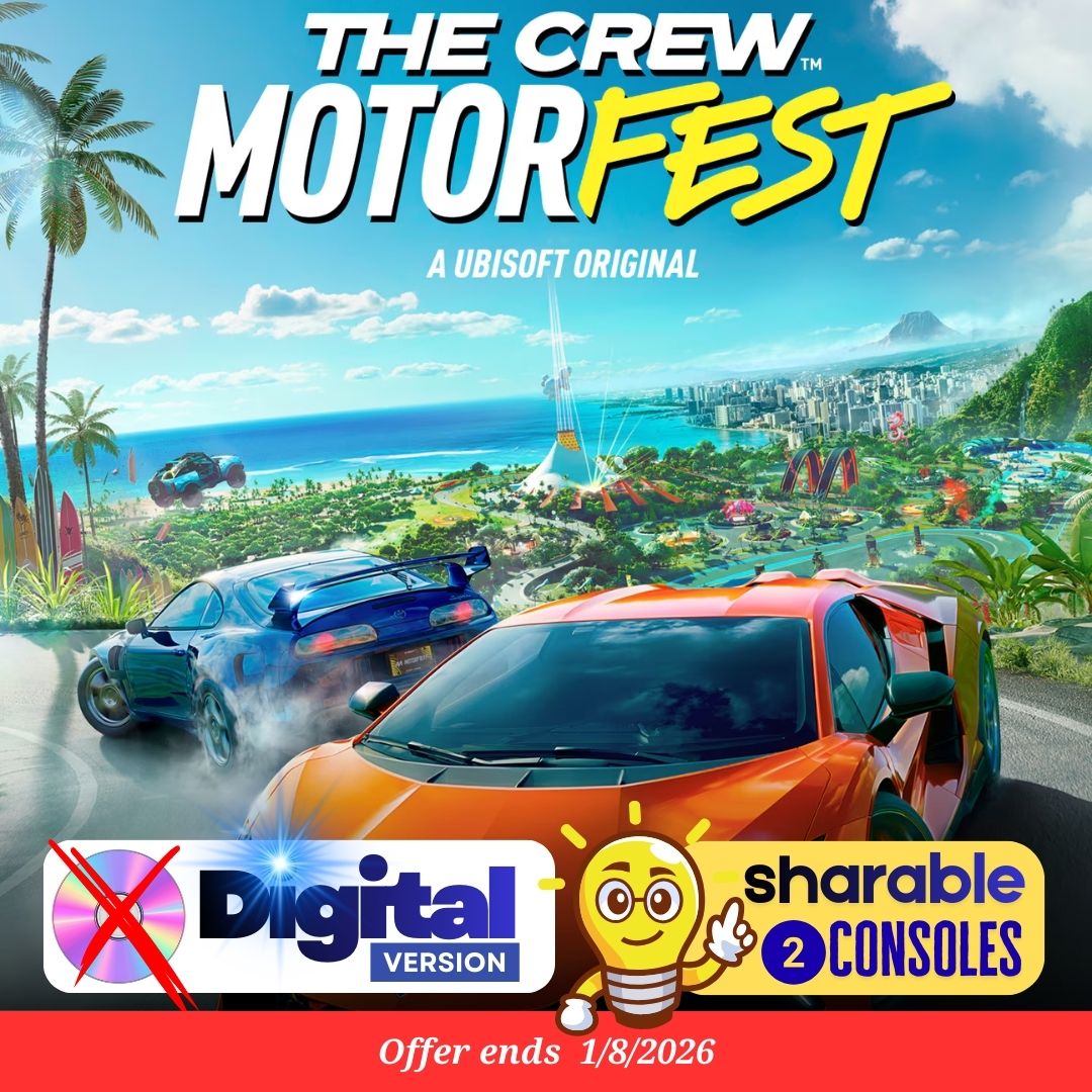 The Crew Motorfest Cross-Gen Bundle (PS4 & PS5) – Digital Game Account