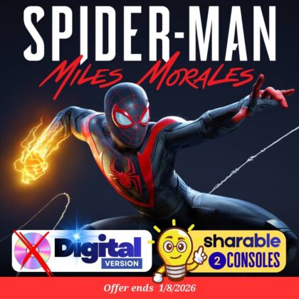 Marvel's Spider-Man Miles Morales (PS4 & PS5) – Digital Game Account