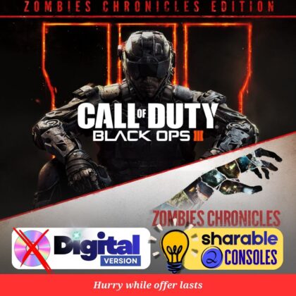 Call of Duty Black Ops III – Zombies Chronicles Edition (PS4) – Digital Game Account
