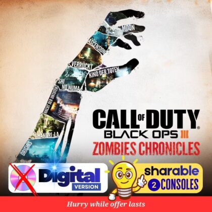 Call of Duty Black Ops III – Zombies Chronicles Edition (PS4) – Digital Game Account