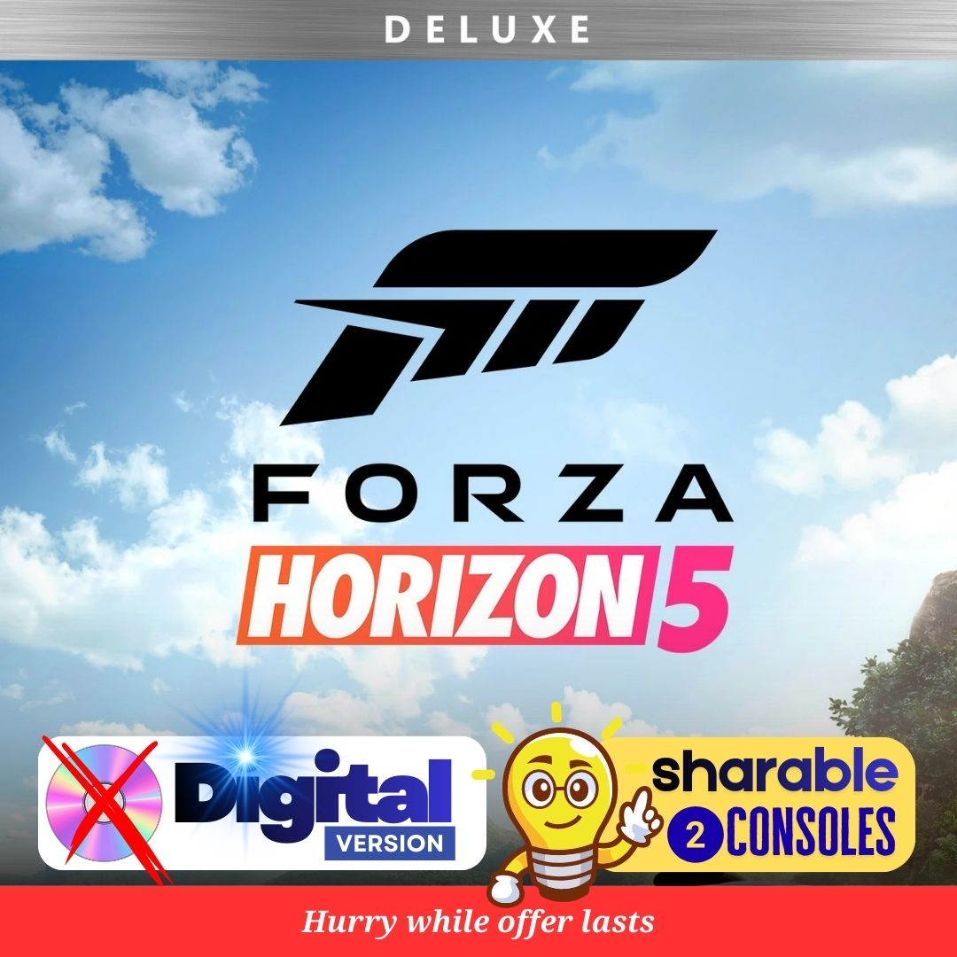 Forza Horizon 5 Deluxe Edition (PS5) – Digital Game Account