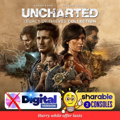 UNCHARTED Legacy of Thieves Collection (PS5) – Digital Game Account