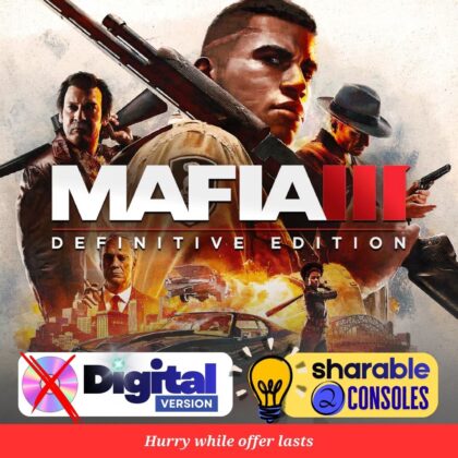 Mafia III Definitive Edition (PS4) – Digital Game Account