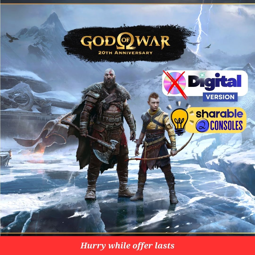 God of War Ragnarok (PS4) – Digital Game Account