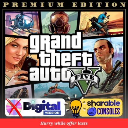 Grand Theft Auto V Premium Edition (PS4) – Digital Game Account
