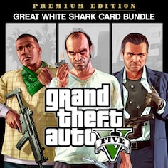 Grand Theft Auto V Premium Edition & Great White Shark Card Bundle