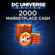 DC Universe Online 2000 Marketplace Cash