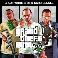 Grand Theft Auto V and Great White Shark Card Bundle