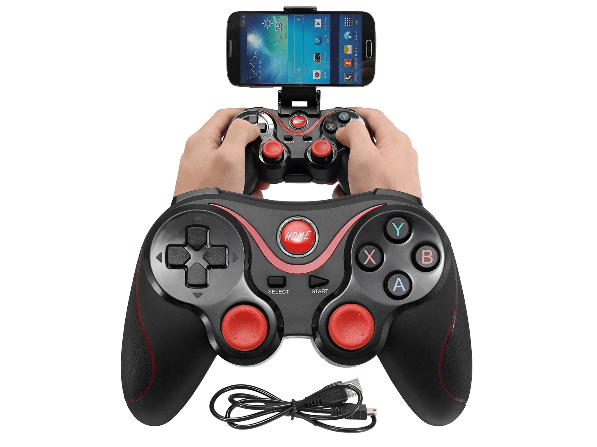 HGWorld X3 Wireless Game Controller for Android, Smart TV, TV Box & PC